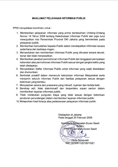 Maklumat Duren Sawit