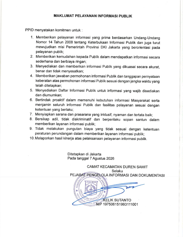 Maklumat Duren Sawit