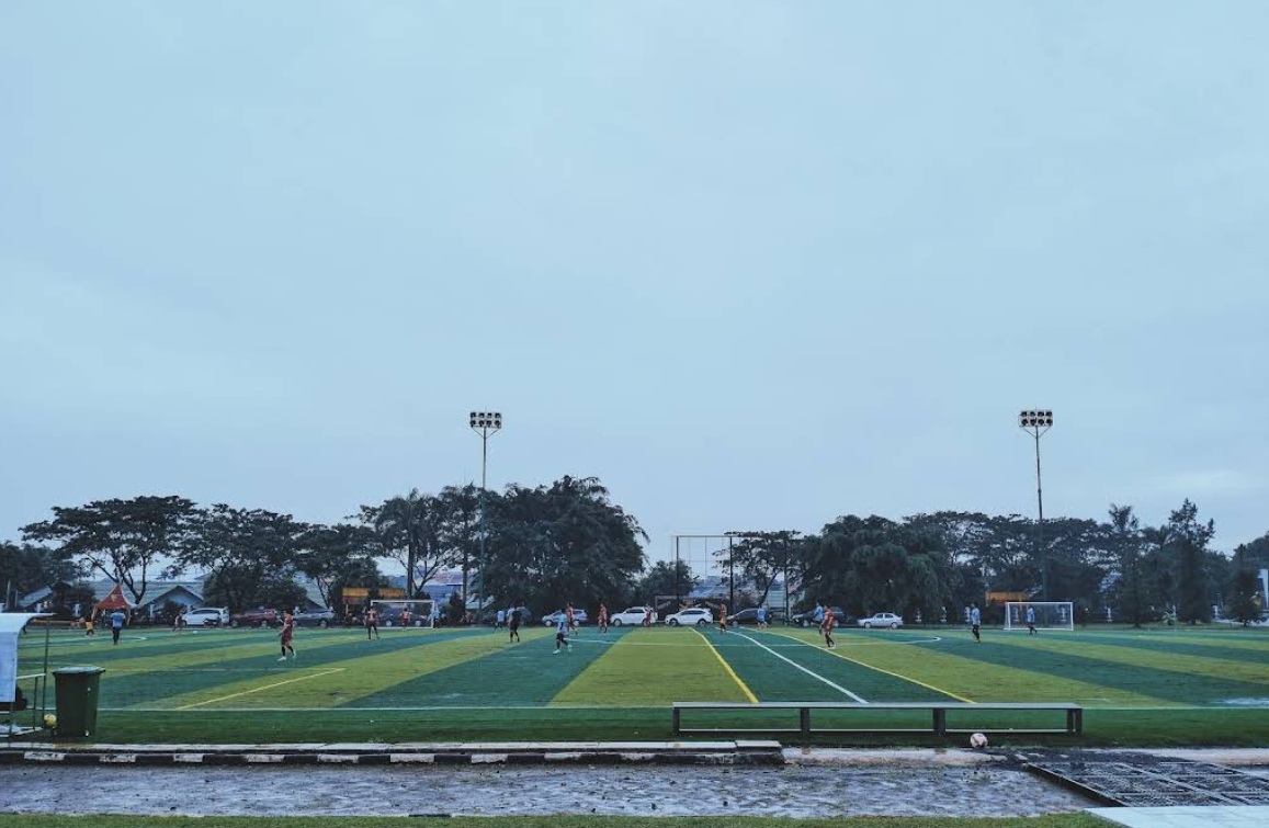 Foto Lapangan sepak bola  GA.Manulang