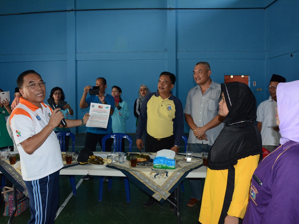 Wakil Walikota Berikan Motivasi Pada Jumantik Di RW 07 Kelurahan Pondok Kopi
