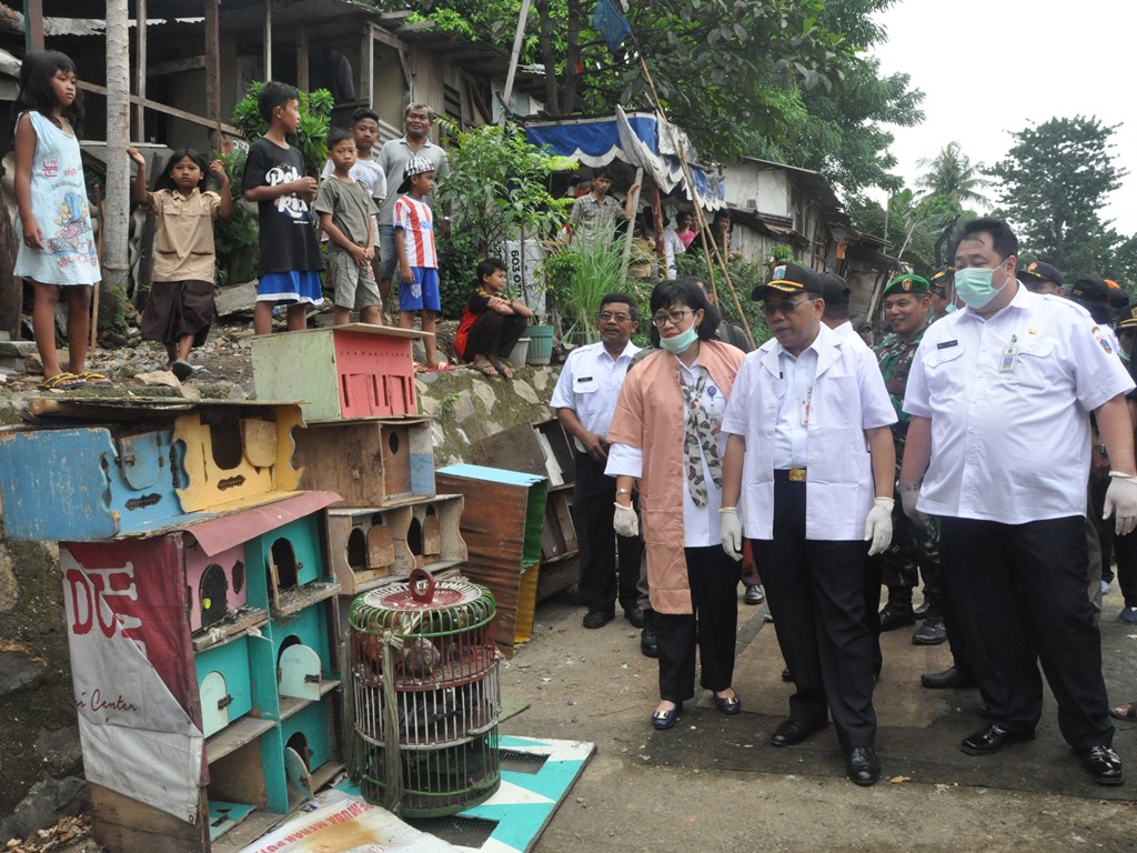 Wakil Walikota Pimpin Razia Unggas Di Kelurahan Kebon Manggis
