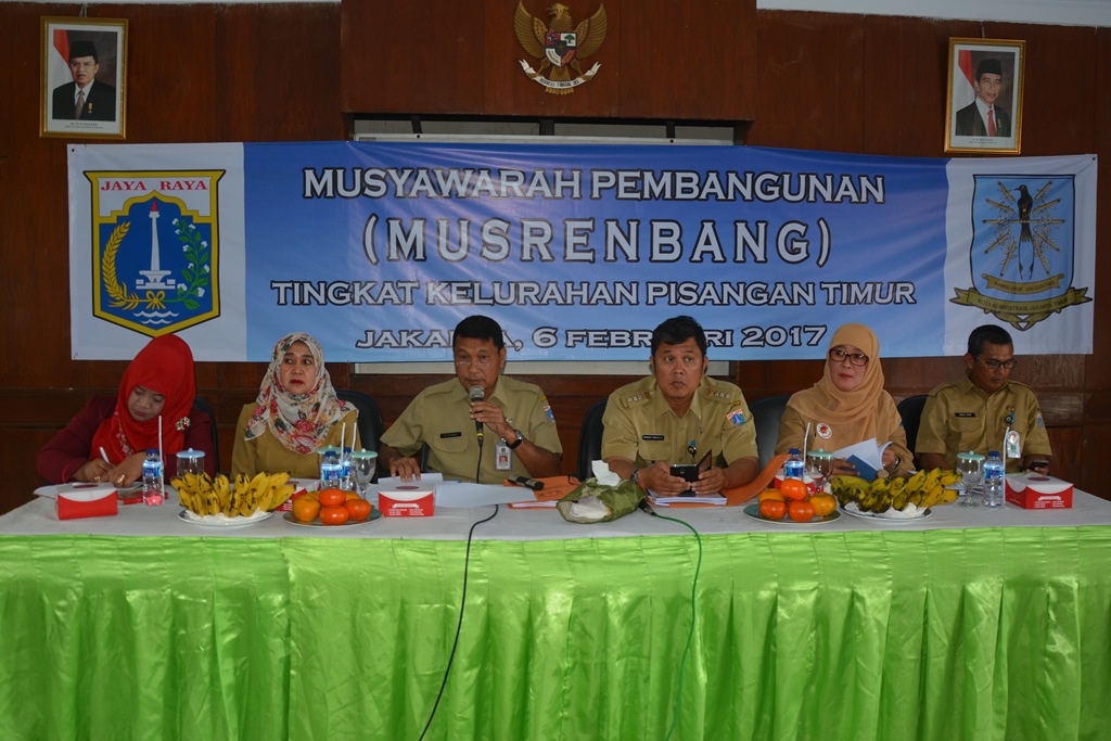 Sekko Buka Musrenbang Di Kelurahan Pisangan Timur