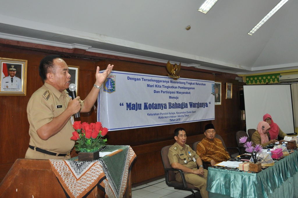 Musrenbang Kelurahan Pondok Kelapa Bahas 320 Usulan Warga