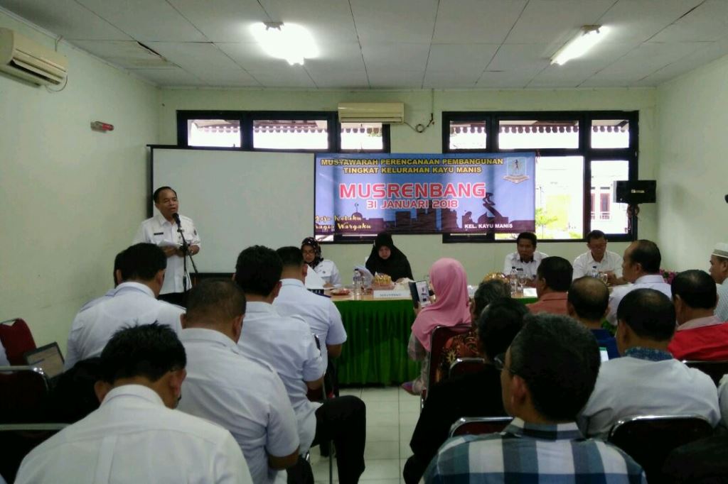 Wali Kota Bahas 151 Usulan Warga Di Musrenbang Kelurahan Kayu Manis