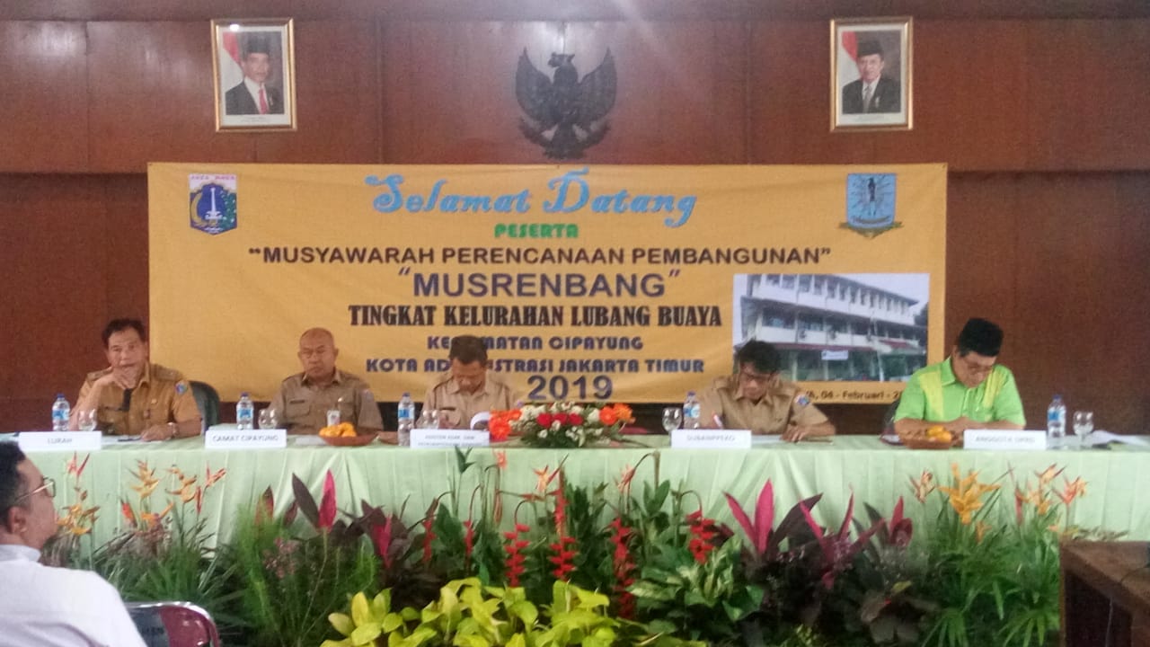 Musrenbang Kelurahan Lubang Buaya Kecamatan Cipayung