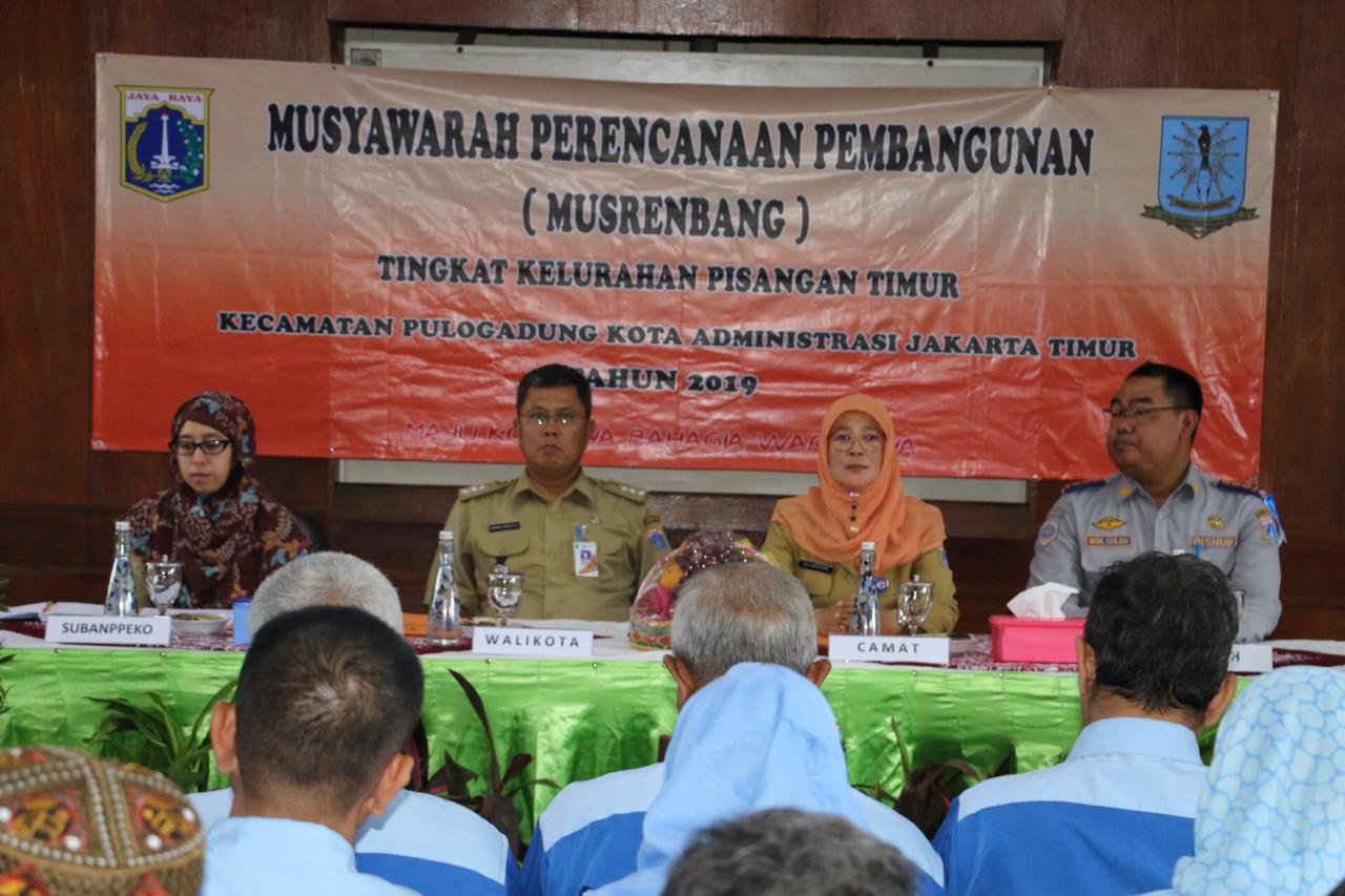 Kelurahan Pisangan Timur Anggarkan Rp 14 Miliar Untuk 204 Usulan Fisik Dan Non Fisik