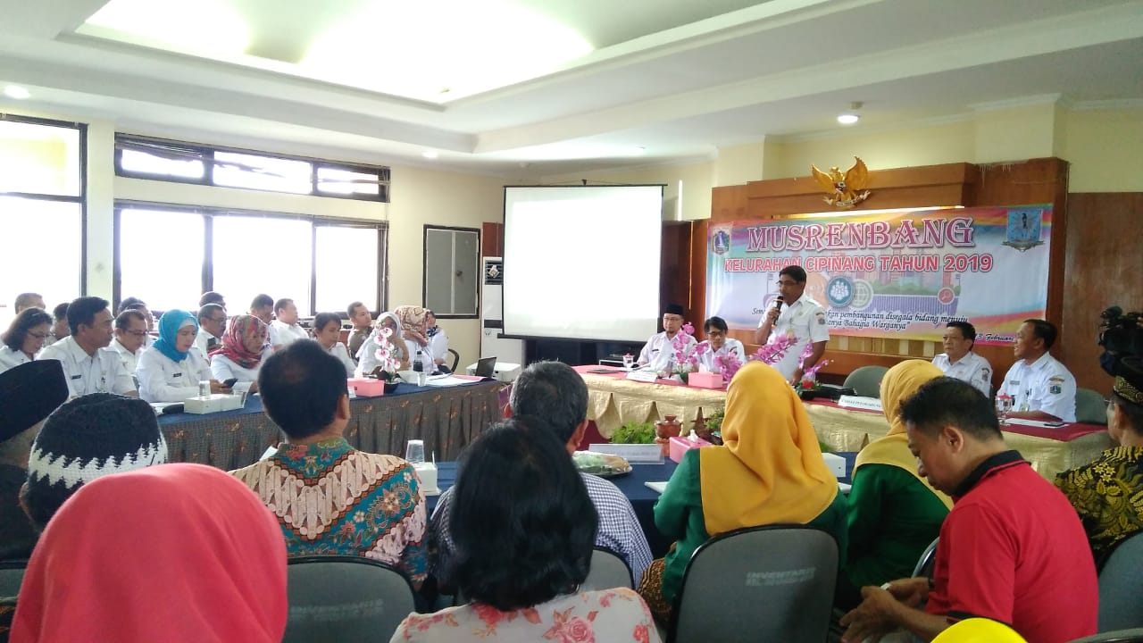 Kelurahan Cipinang Bahas Peningkatan SDM Di Musrenbang