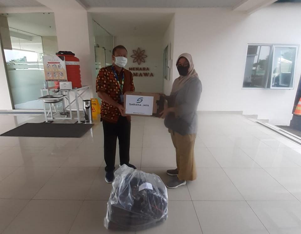 Kelurahan Pondok Kelapa Terima Bantuan 1.500 Masker Kain