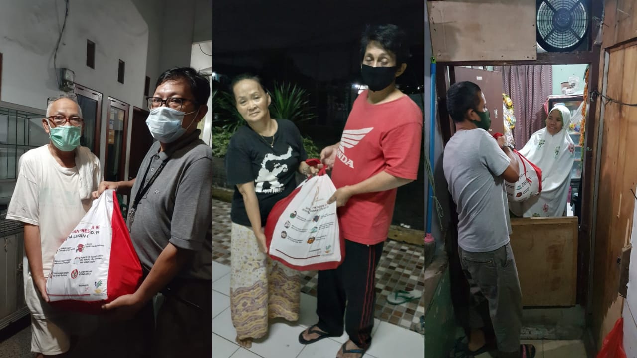 Warga Kelurahan Cibubur Dapat 6.753 Paket Sembako dari Pemerintah Pusat