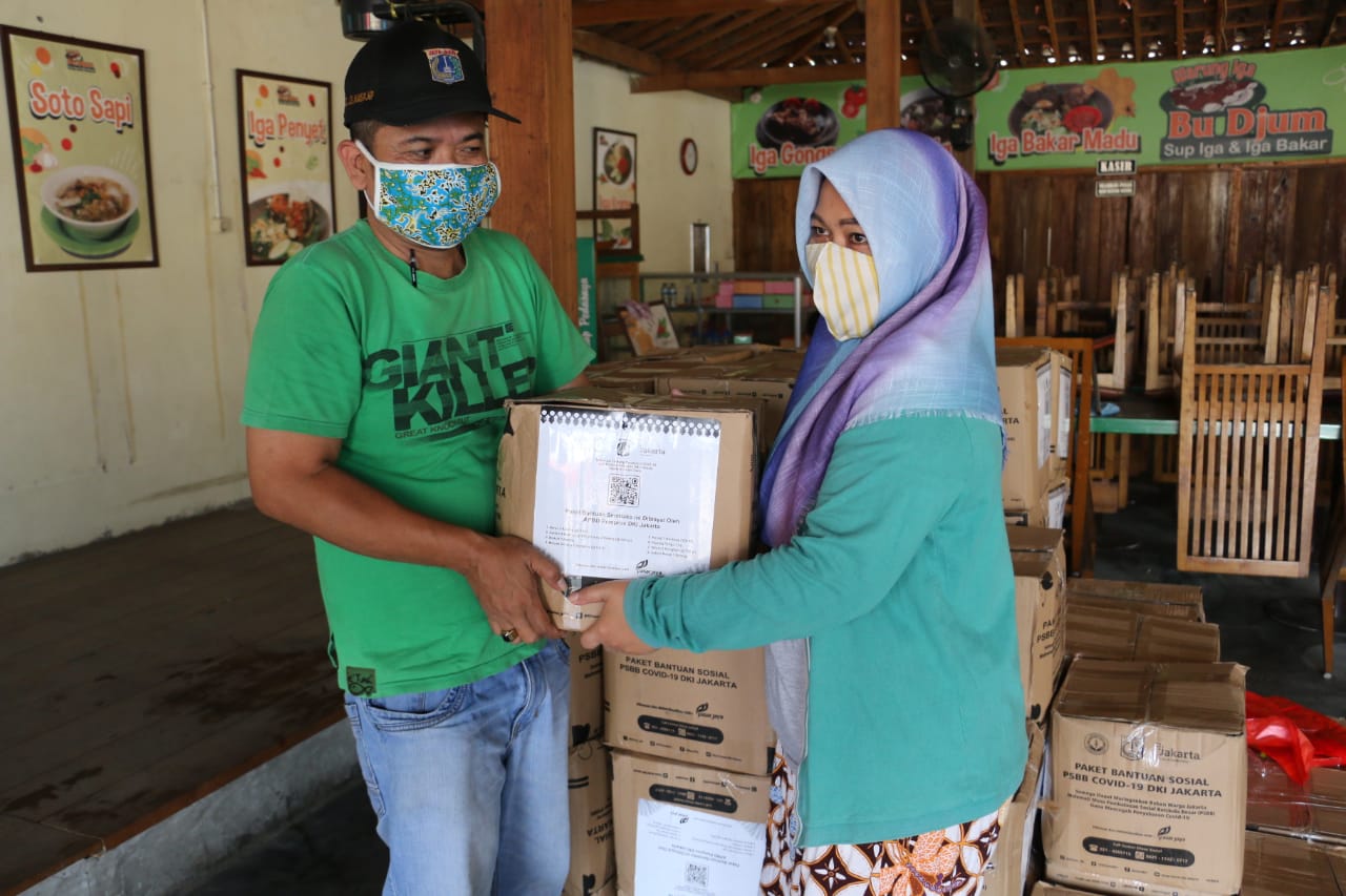 3.538 Paket Bansos Tahap Kedua Diterima Kelurahan Cilangkap