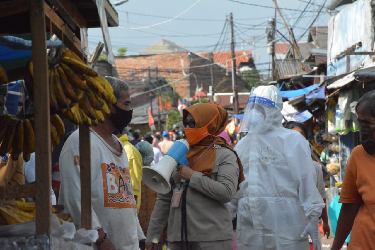 Kelurahan Pisangan Baru Siapkan Sistem Kios Ganjil Genap Pasar Jangkrik