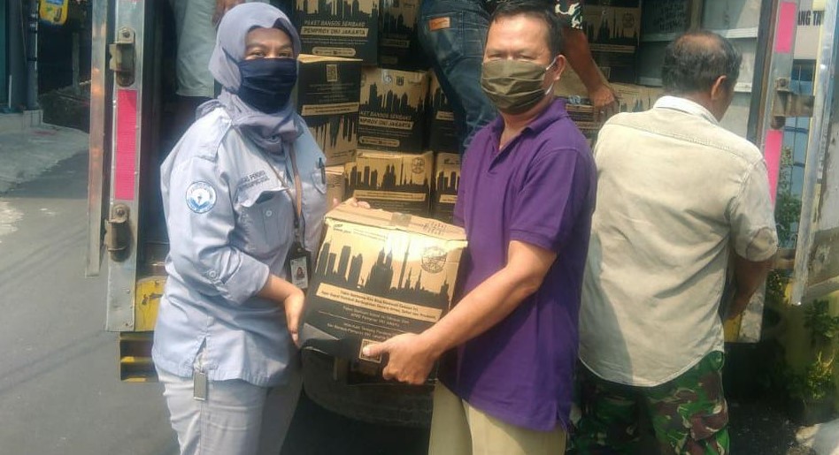 Kelurahan Cipinang Muara Selesai Distribusikan 13.106 Paket Bansos Tahap V