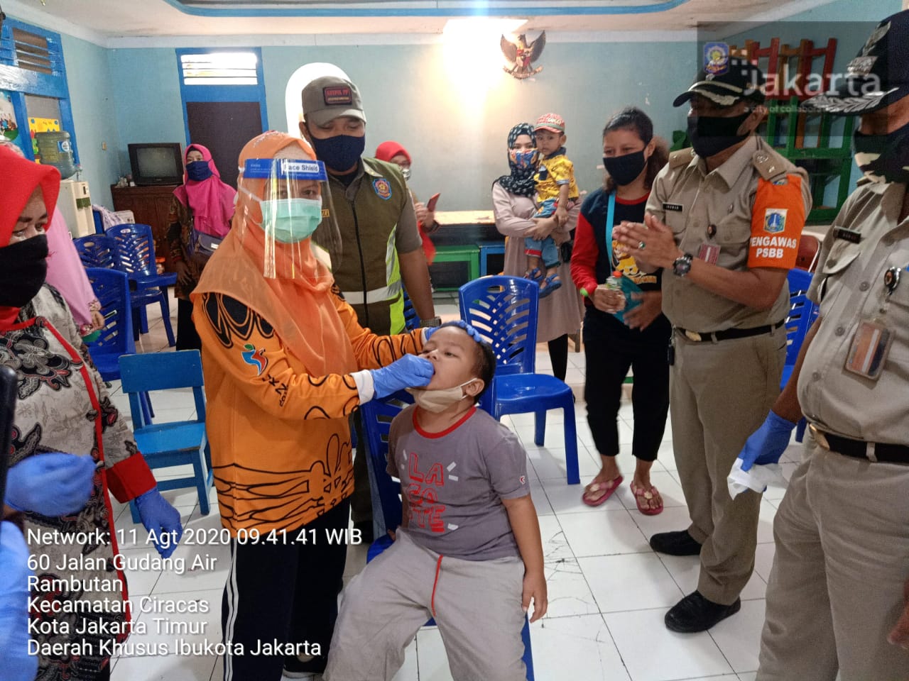 150 Anak di Kelurahan Rambutan Diberikan Vitamin A
