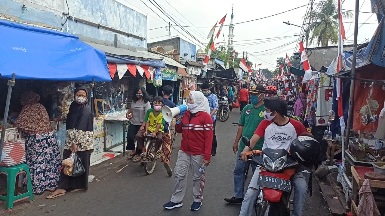 Kelurahan Pisangan Baru Kampanyekan Gerakan 3M di 15 RW dan Pasar Jangkrik