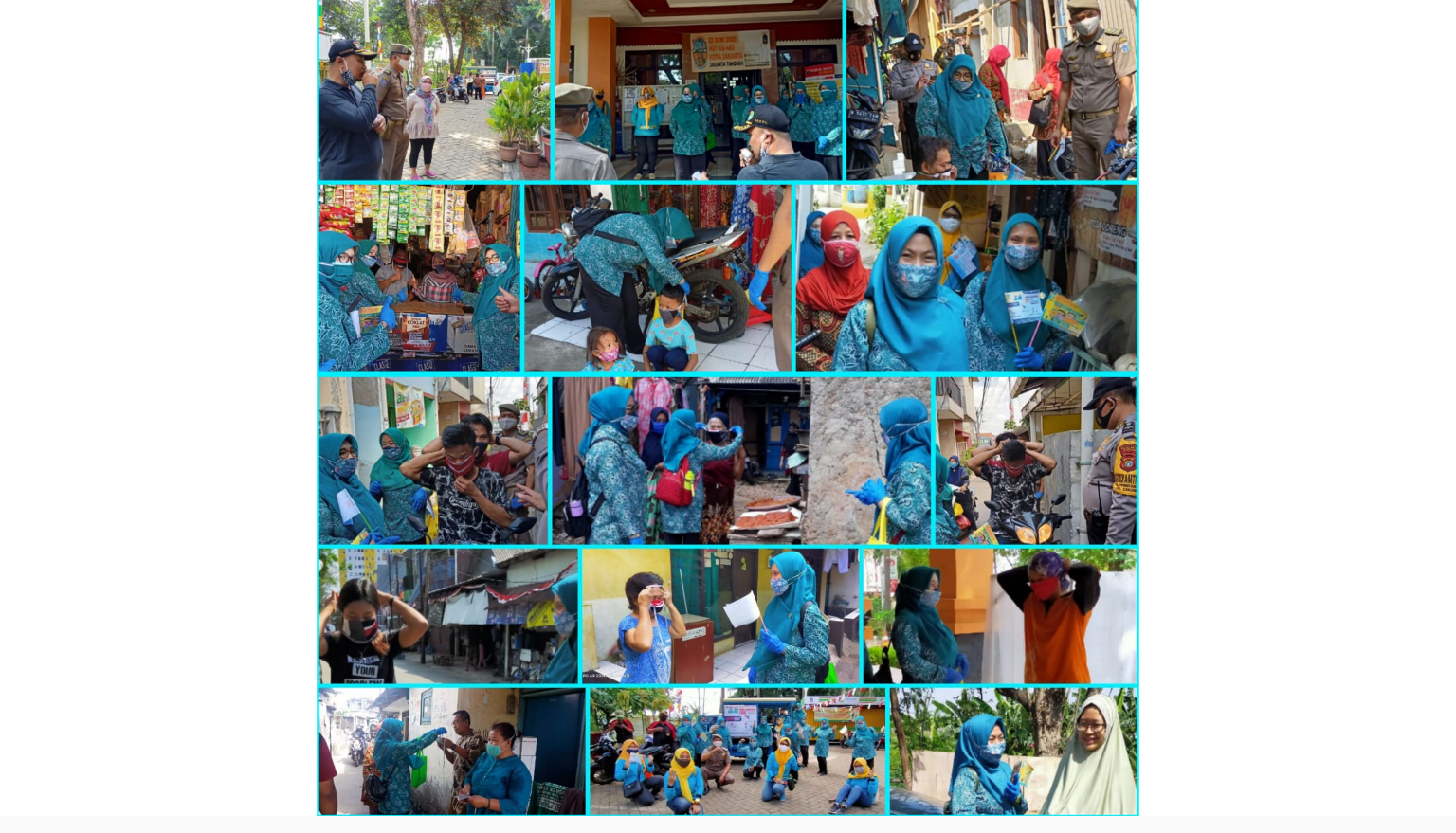 Kelurahan Penggilingan Kampanyekan Gerakan 3M di 4 RW dan Masjid