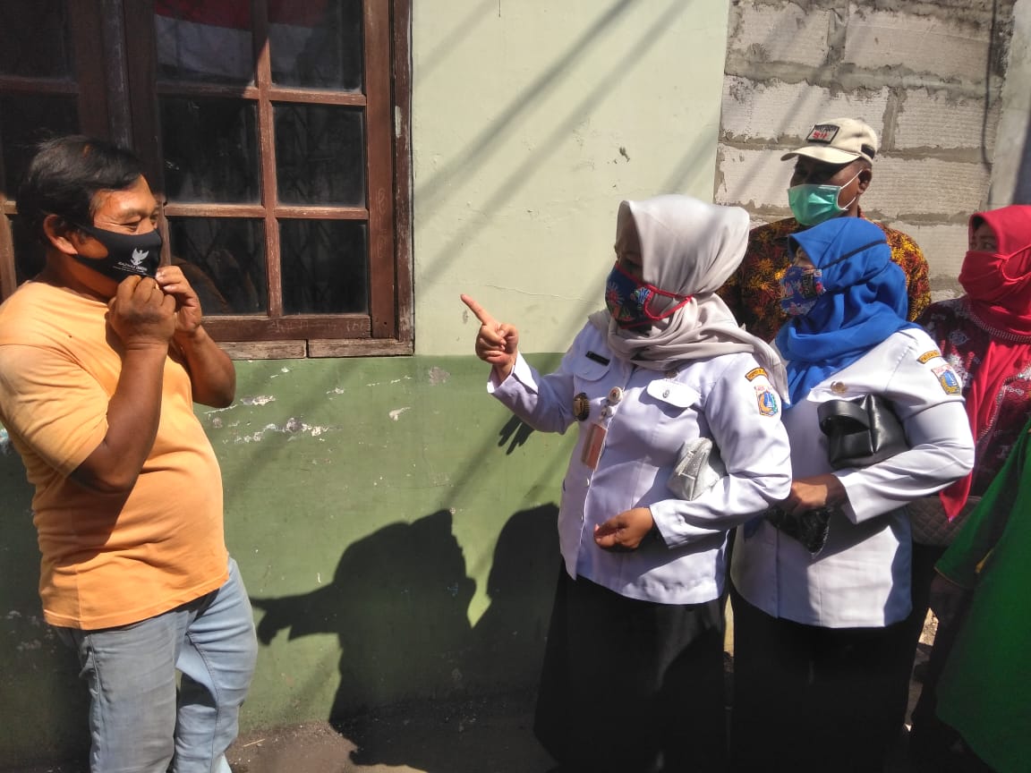 COVID-19 Masih Mewabah, Warga Kelurahan Penggilingan Diminta Lakukan 3M