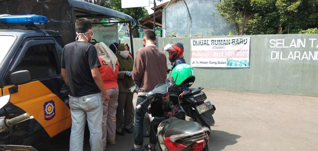 Pelanggar PSBB Kelurahan Baru Dikenakan Sanksi Kerja Sosial