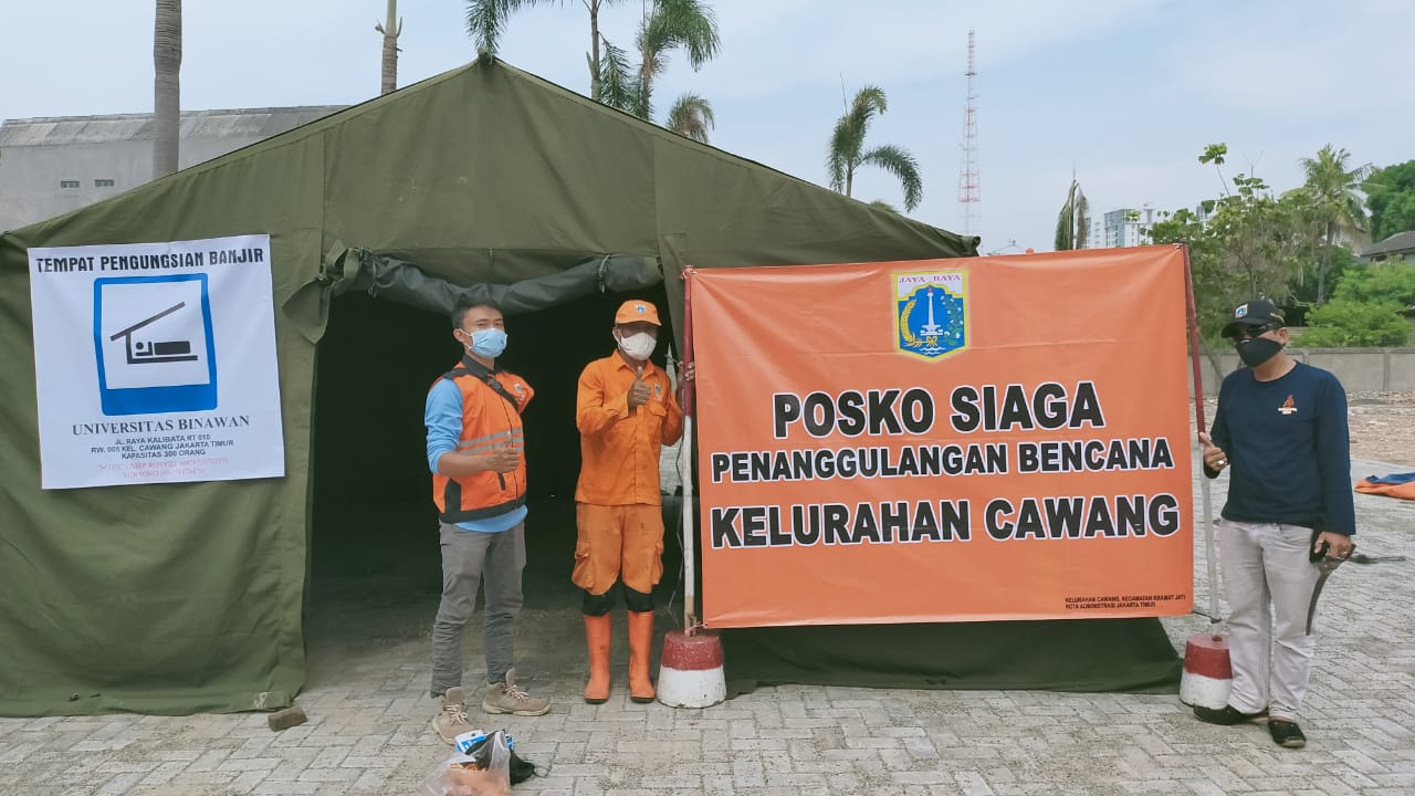 Antisipasi Banjir, Kelurahan Cawang Siapkan 3 Posko Pengusian