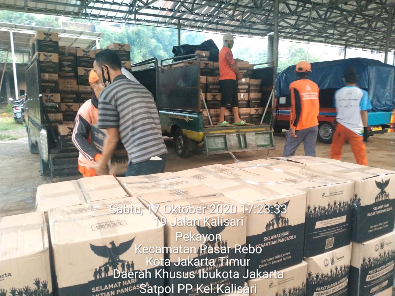 7.898 Paket Bansos Tahap 8 Selesai Didistribusikan di Kelurahan Kalisari