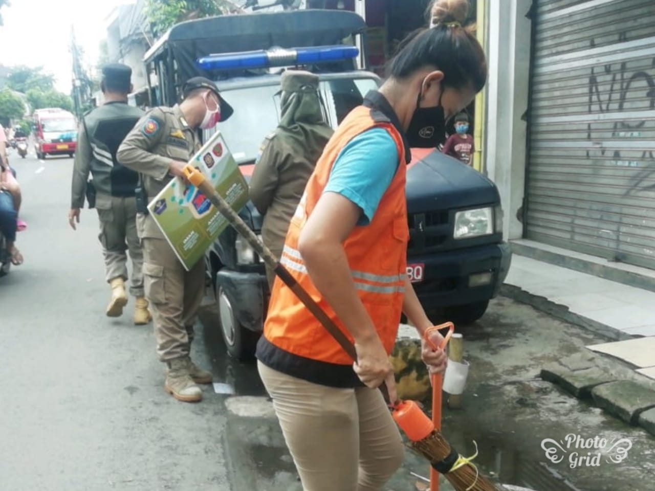 Kelurahan Kalisari Gelar Operasi TIBMASK di Wilayah RW 03