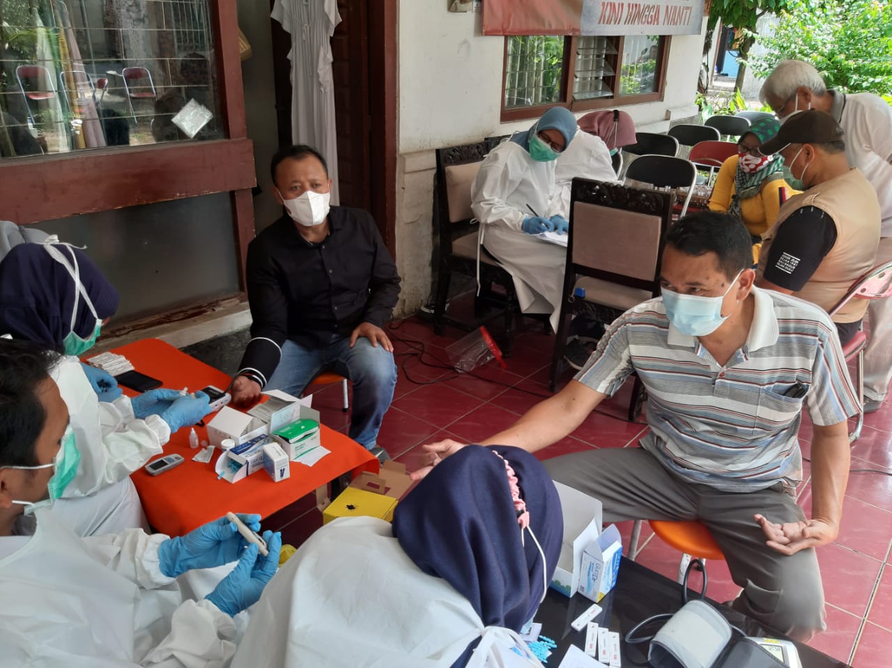 Kelurahan Baru Gelar `Rapid Test` Bagi Warga di Wilayah RW 01