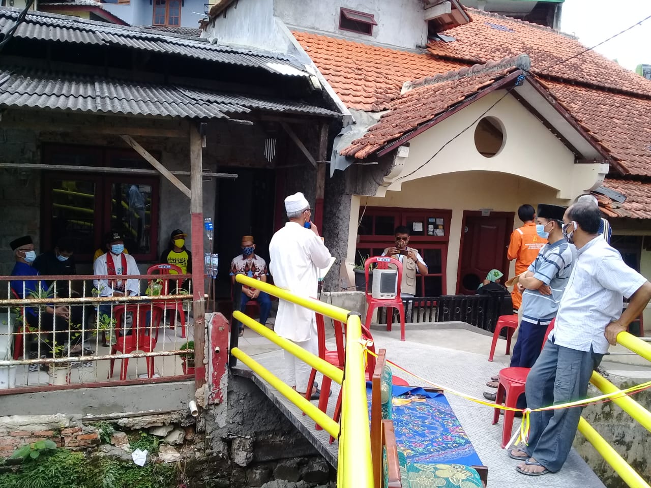 Jembatan Penghubung RW 10 dan RW 07 di Kelurahan Baru Diresmikan