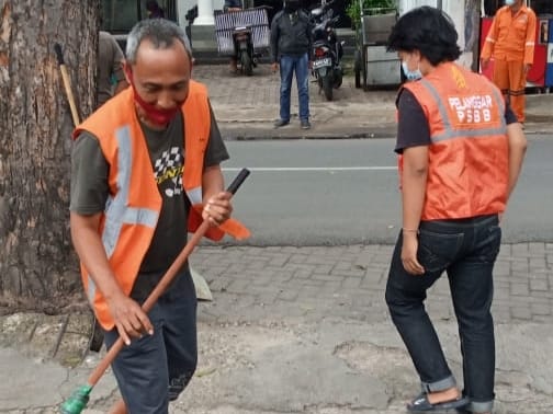 Tekan Angka Covid-19, Kelurahan Baru Rutin Gencarkan Operasi Tibmask