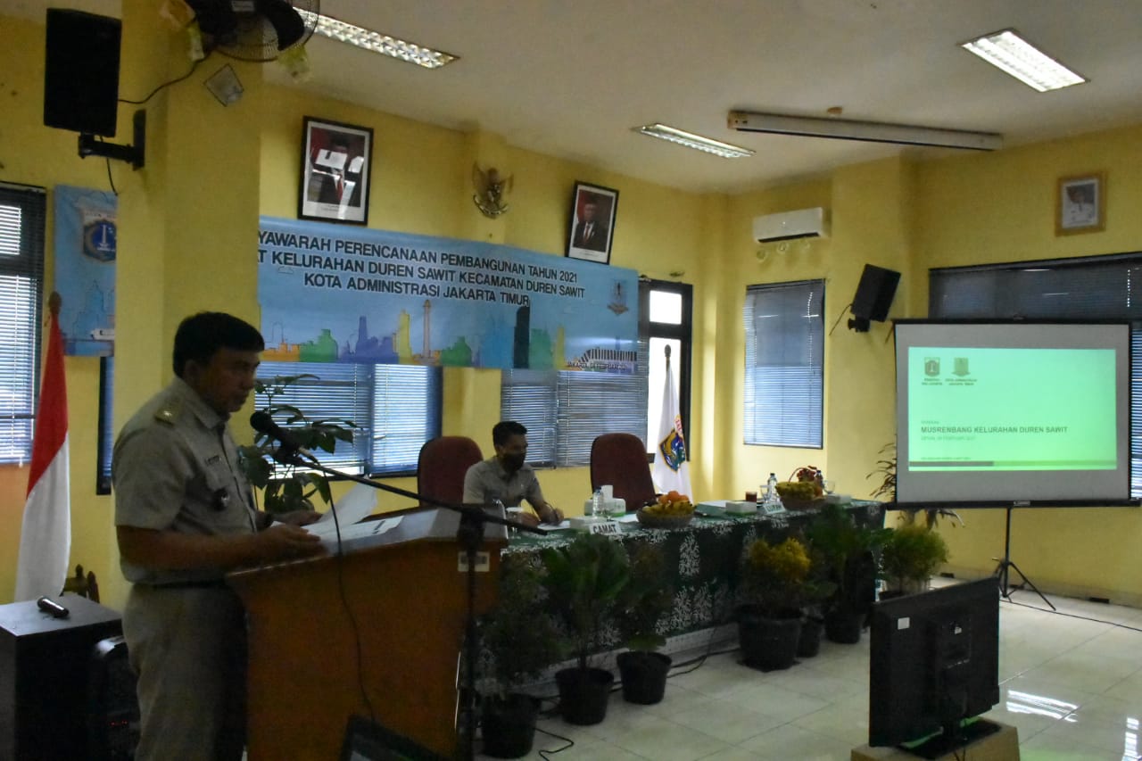 Musrenbang Kelurahan Duren Sawit Prioritaskan Usulan Penanggulangan Banjir