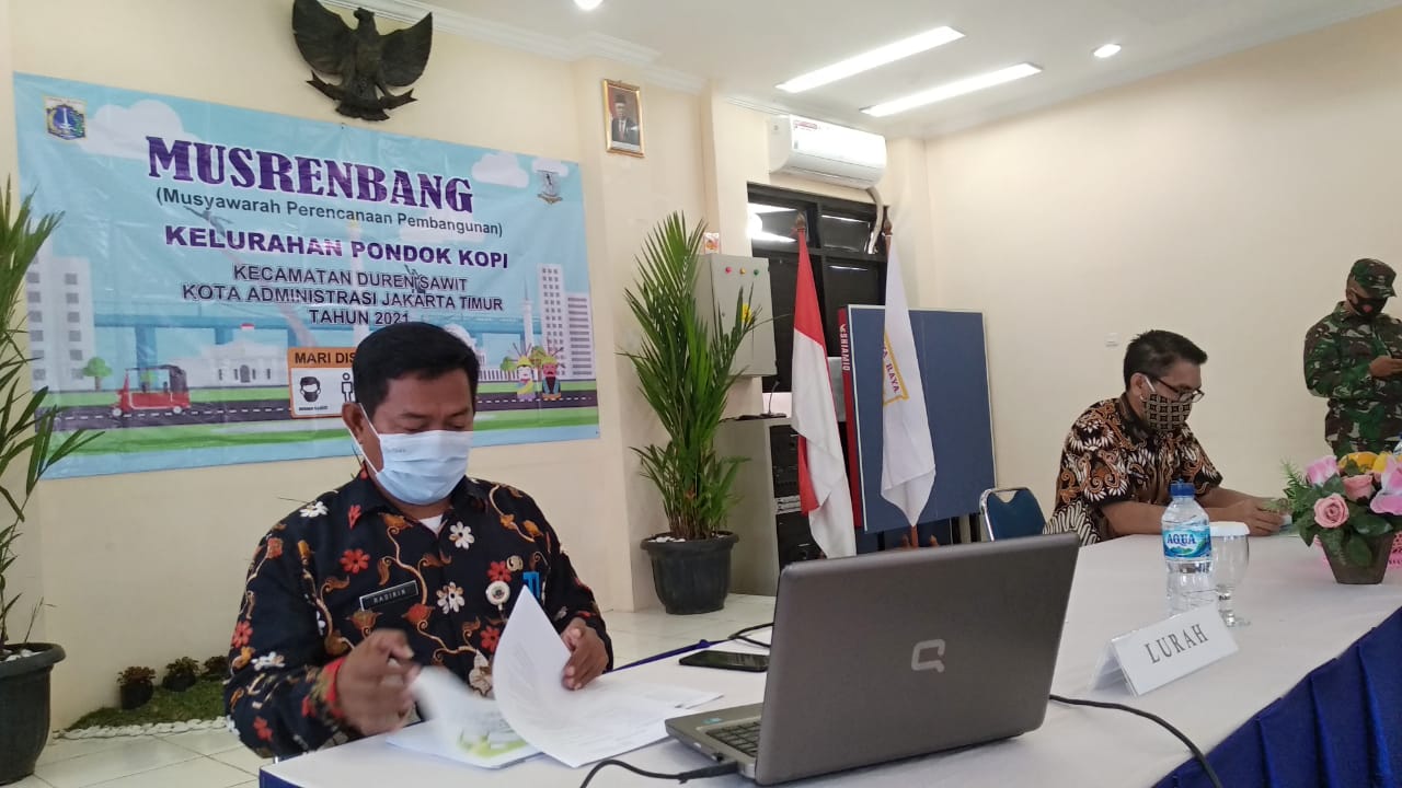 203 Usulan Dibahas dalam Musrenbang Kelurahan Pondok Kopi