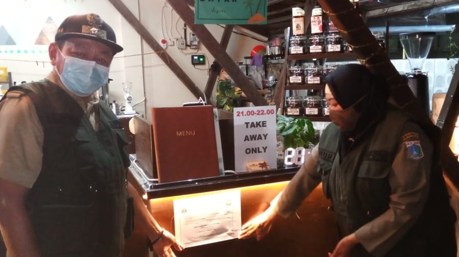 Kelurahan Baru Cek Protokol Kesehatan di Tempat Usaha dan Kantor