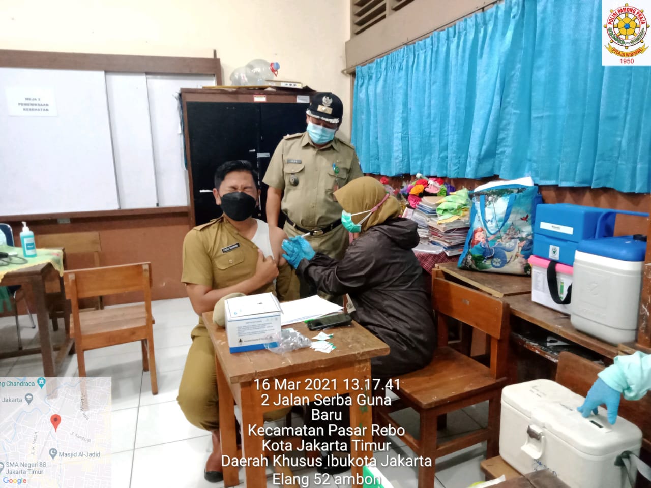 Lansia dan Elemen Masyarakat Kelurahan Baru Ikut Vaksinasi Covid-19 Dinamis