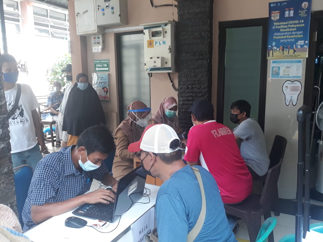 277 Warga Ikuti Vaksinasi Covid-19 di Tiga Lokasi Kelurahan Baru