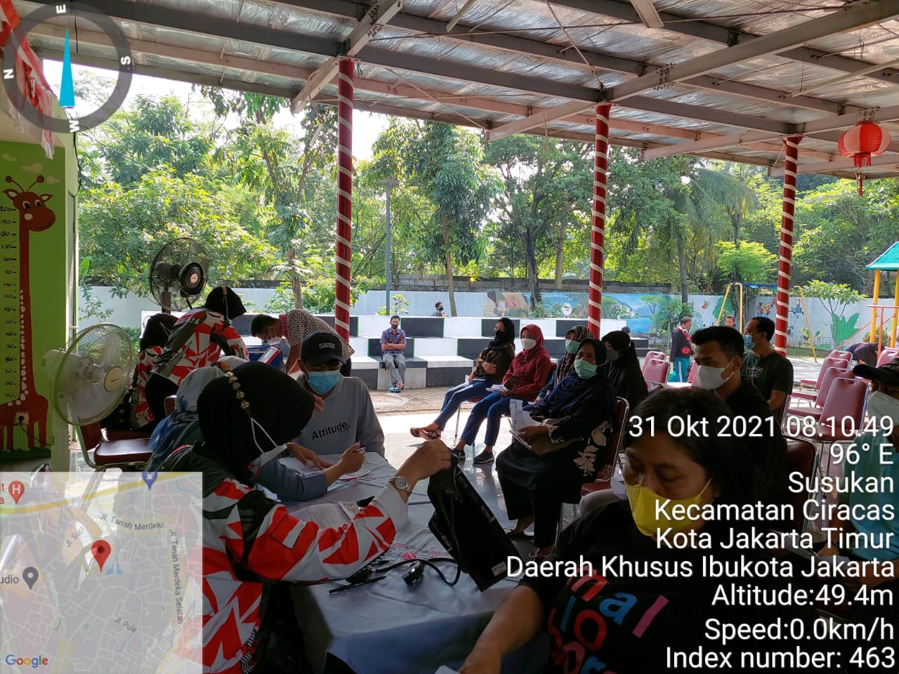 Kelurahan Susukan dan RS IV Cijantung Gelar Vaksinasi di Untuk Warga