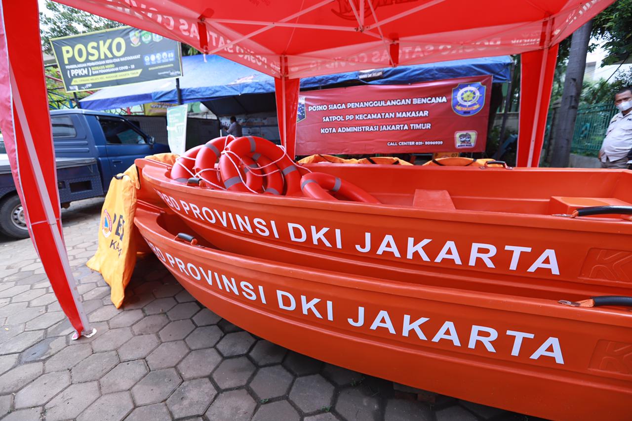 Posko Bencana Kelurahan Cipinang Melayu Siap Tangani Banjir