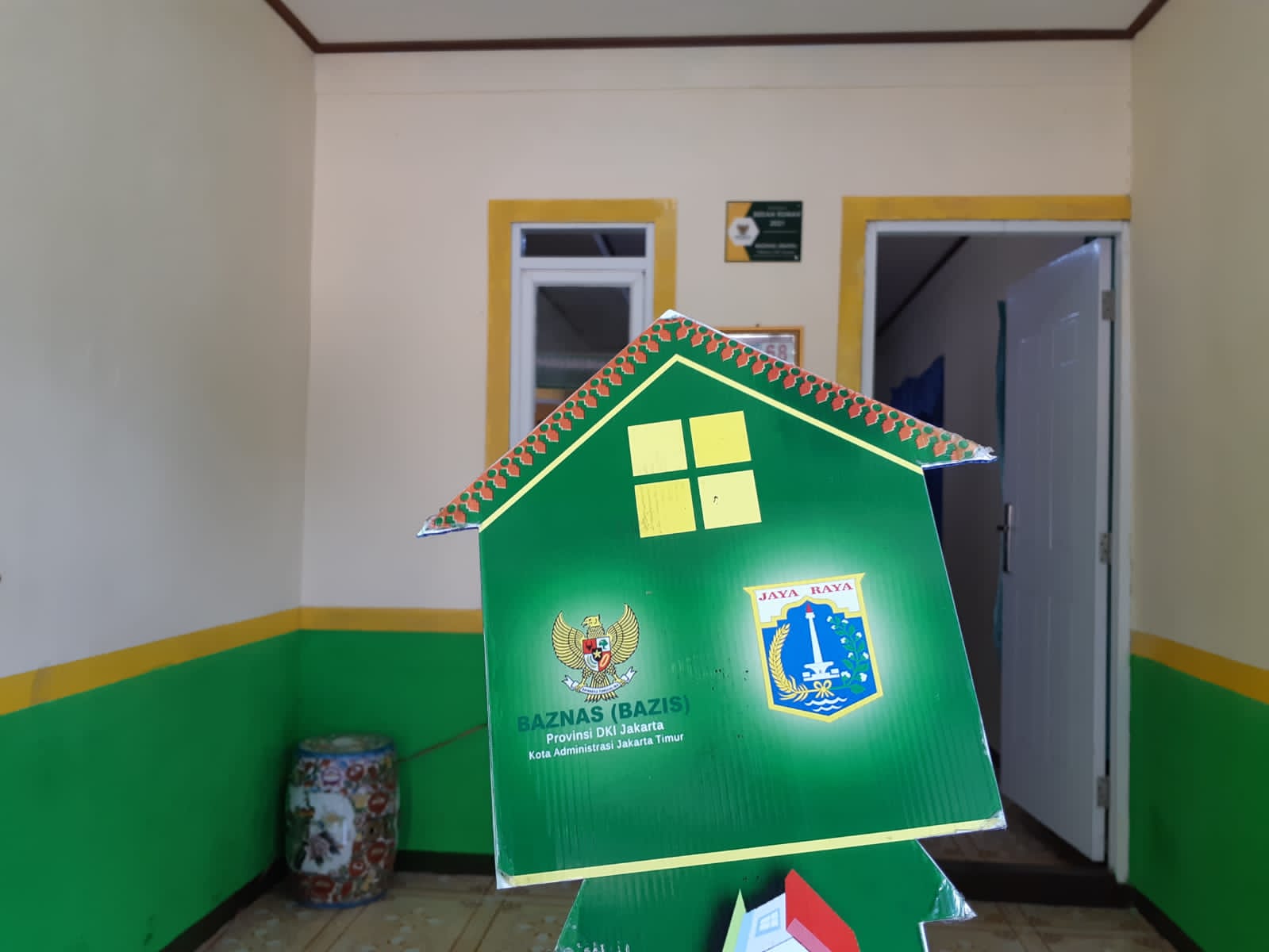 Hasil Bedah Rumah Warga Kelurahan Ceger Diresmikan