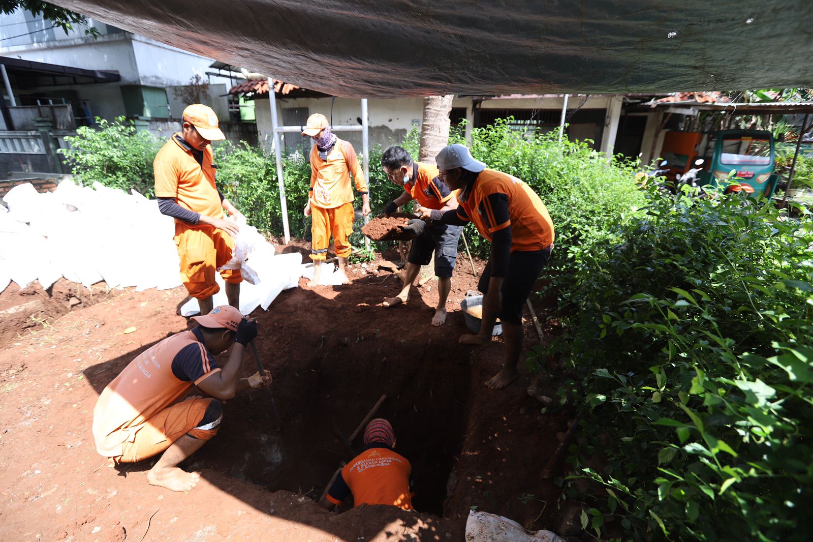 15 Sumur Resapan Ditargetkan Dibangun di Kelurahan Rawa Bunga Tahun Ini