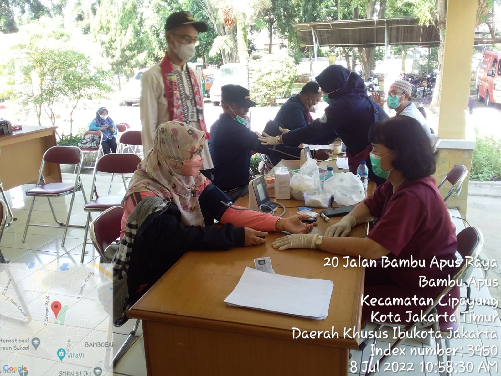 138 Warga Kelurahan Bambu Apus Ikuti Vaksinasi Covid 19 Booster