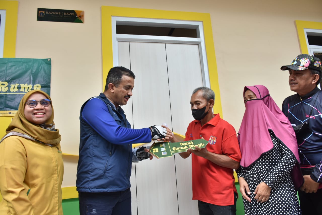Wali Kota Resmikan Bedah Rumah Korban Kebakaran di RW 04 Kelurahan Cipayung