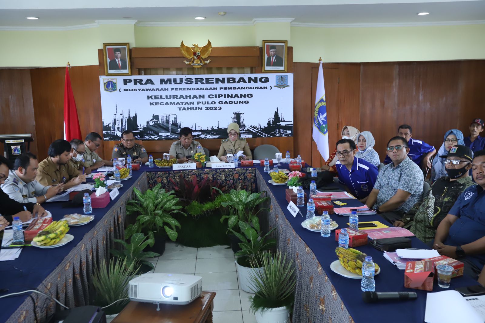 Jajaran Kelurahan Cipinang Gelar Pra Musrenbang Tahun 2023