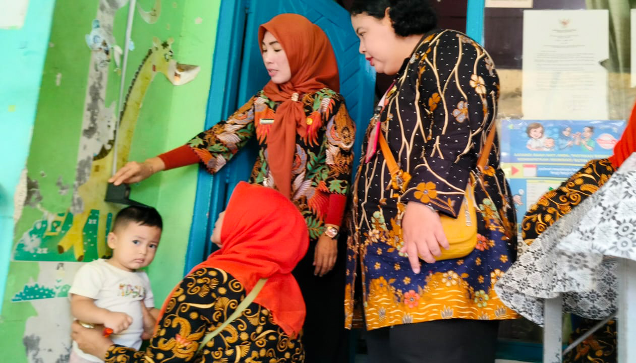 Guna Pencegahan Stunting, Kelurahan Rawa Bunga Gelar Posyandu Rutin
