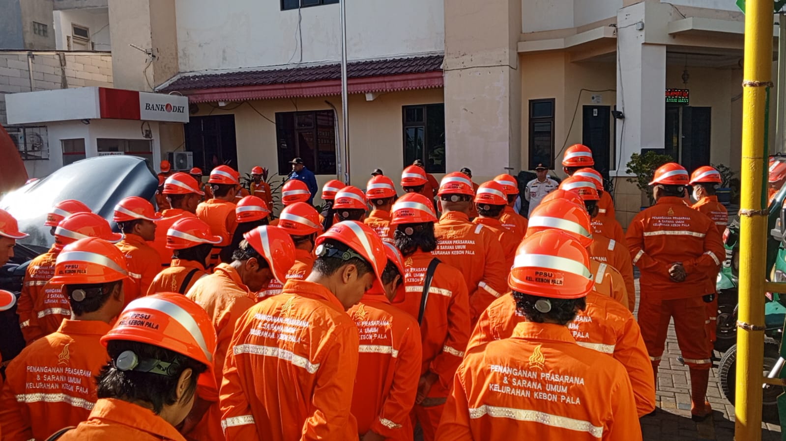 Kelurahan Kebon Pala Gelar Apel Siaga Bencana Musim Penghujan