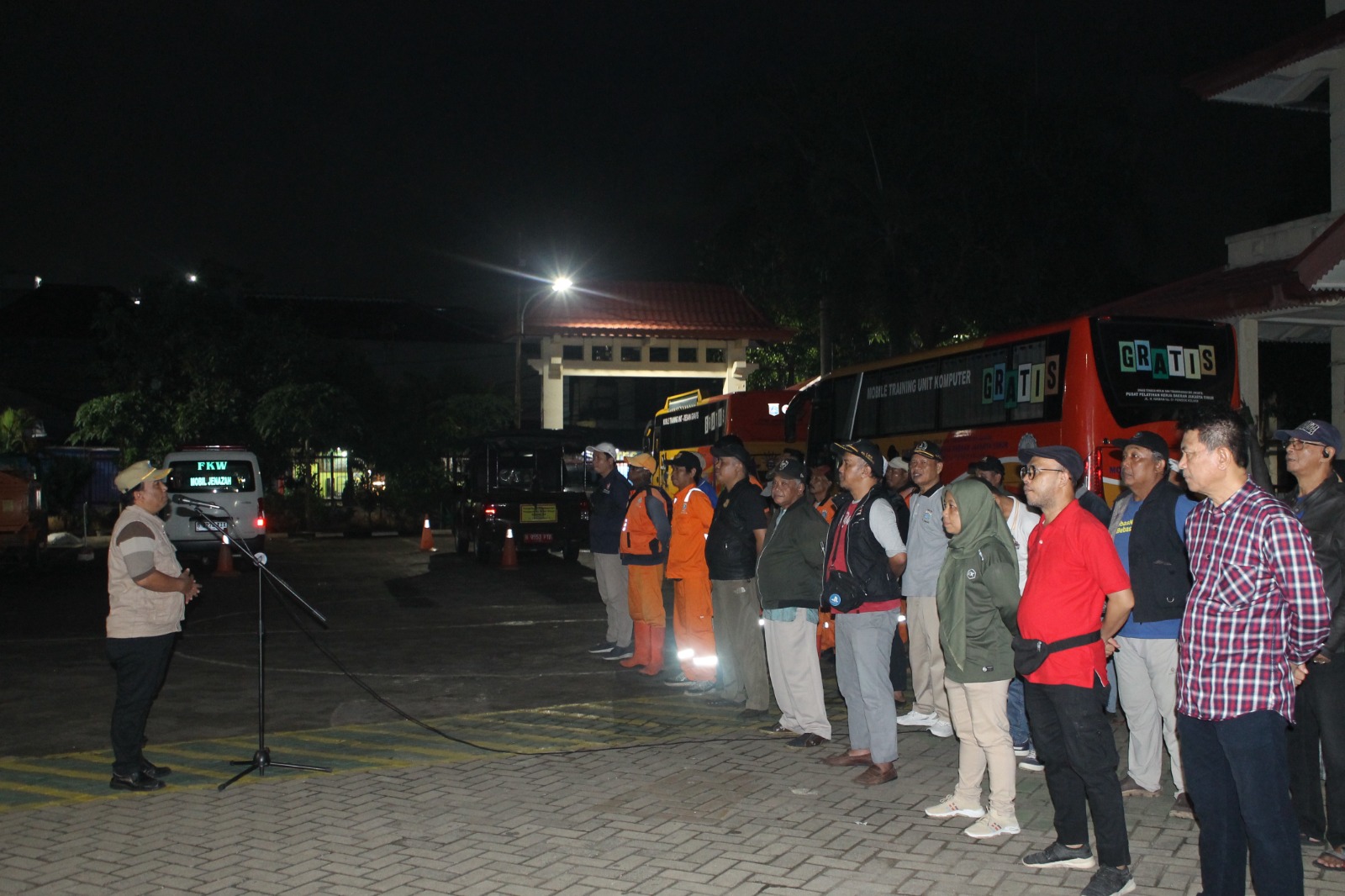 Antisipasi Tawuran Antar Warga, Kelurahan Cawang Gelar Apel Cipta Kondisi Wilayah