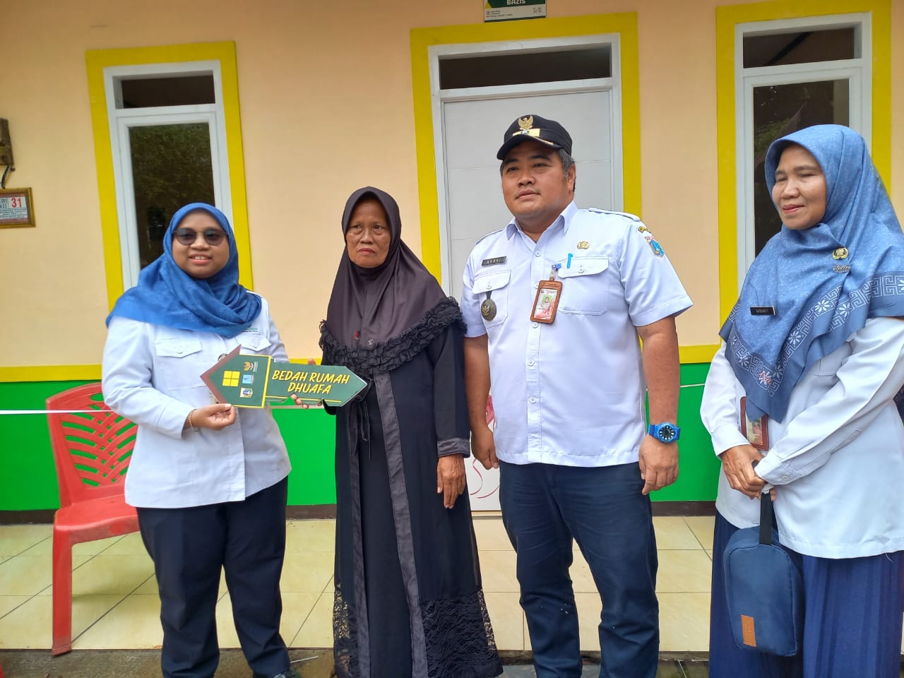 Rumah Warga Kelurahan Susukan Direnovasi Baznas Bazis