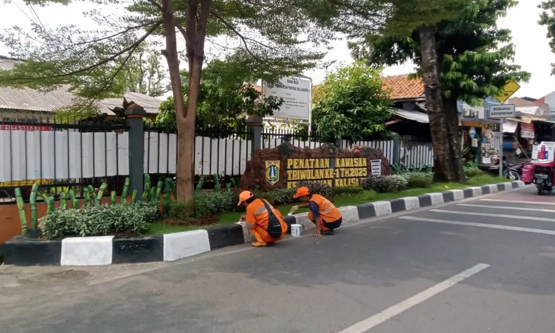 Jelang HUT ke-80 RI, Kelurahan Kalisari Percantik Kanstin