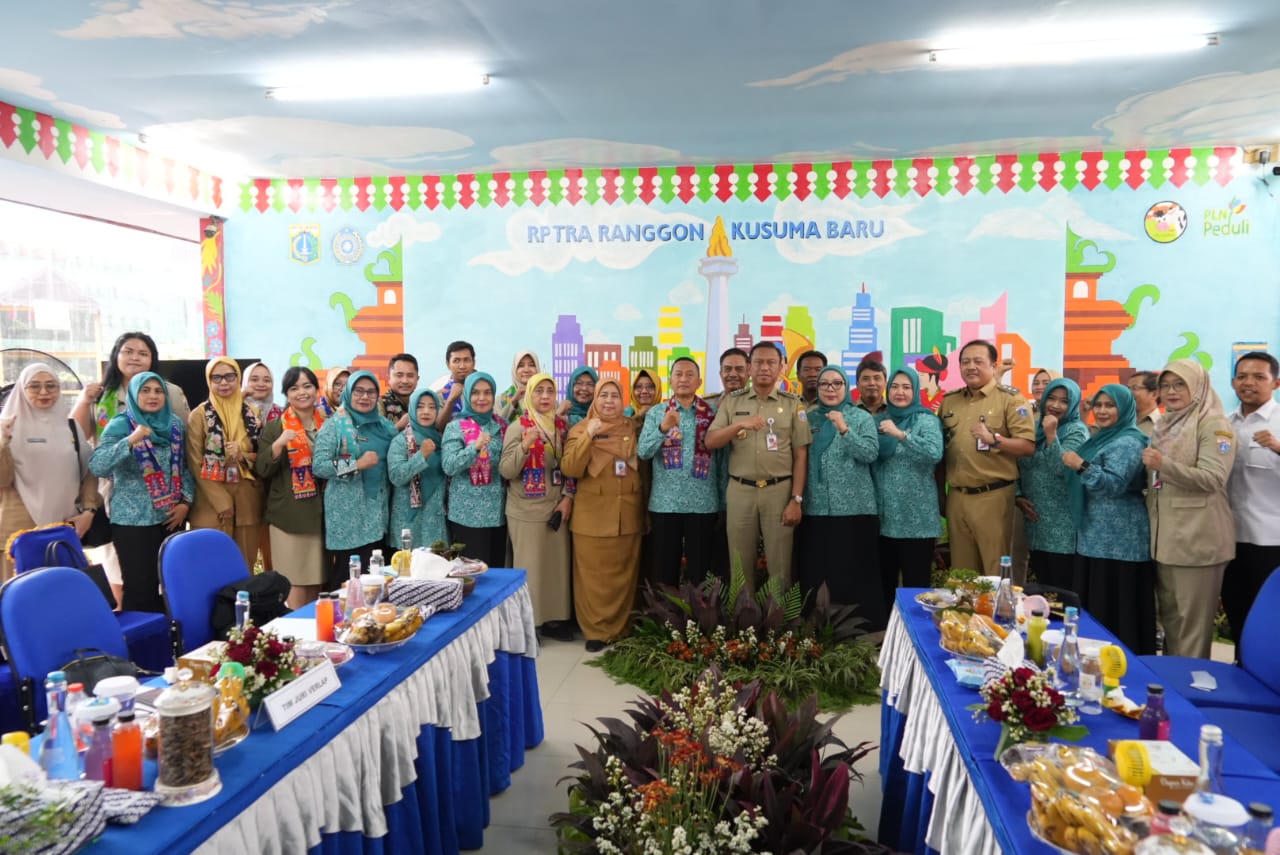 Lomba Kinerja Pengelola, RPTRA Ranggon Kusuma Baru Diharapkan Pertahankan Gelar Jakarta Timur