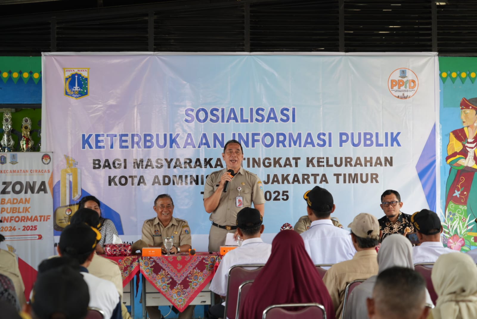 70 Peserta Ikuti Sosialisasi Keterbukaan Informasi Publik di RPTRA Cibubur Berseri