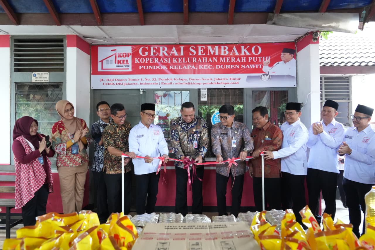 Koperasi Merah Putih Kelurahan Pondok Kelapa Resmi Diluncurkan, Dorong Ketahanan Ekonomi Warga