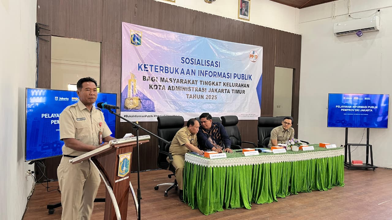 Tingkatkan Pemahaman Informasi Publik, Pemkot Gelar Sosialisasi di Kramat Jati