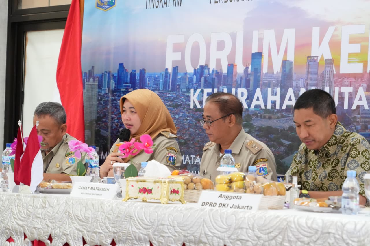 Usulan Fisik Mendominasi Musrenbang Kelurahan Utan Kayu Utara dari Total 38 Usulan