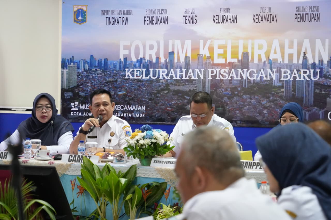 52 Usulan Fisik di Akomodir di Forum Musrenbang Kelurahan Pisangan Baru